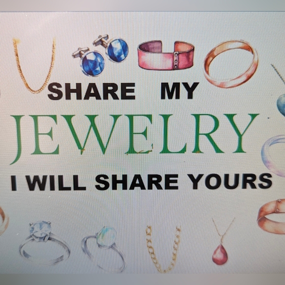 Jewelry - SHARE FOR SHARE ON JEWELRY...COMMENT # SHARED WHEN DONE
